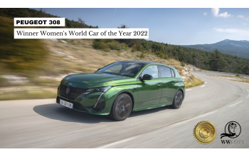 Nowy PEUGEOT 308 nagrodzony tytułem Women’s World Car of the Year 2022